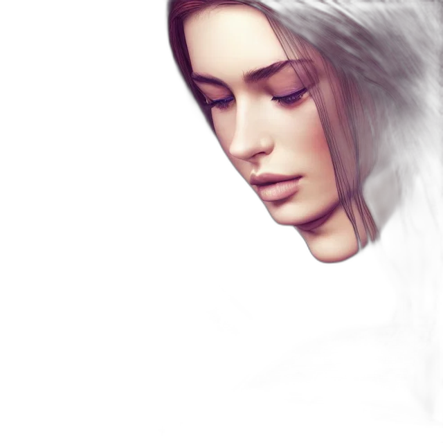 face, mask, robot, creature, photorealistic, fantasy art, concept art, 3d render transparent PNG cut-out