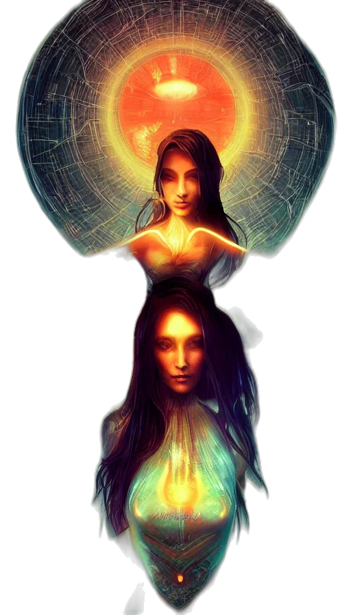 fantasy art, concept art, pixel art, comic book art transparent PNG cut-out