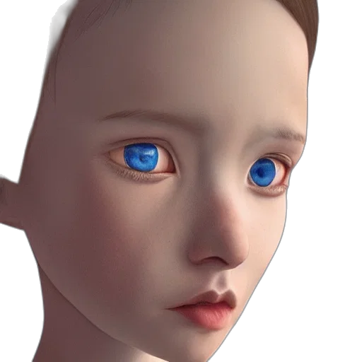 robot, face, creature, mask, 3d render, photorealistic, concept art, fantasy art transparent PNG cut-out