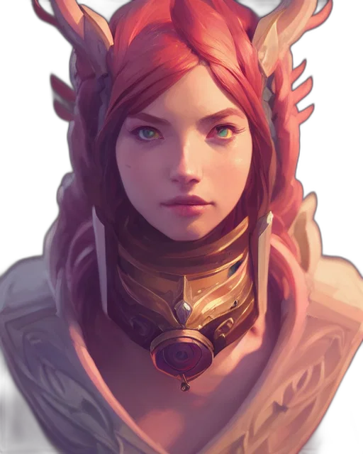 crown, face, dragon, staff, fantasy art, concept art, pixel art, anime transparent PNG cut-out