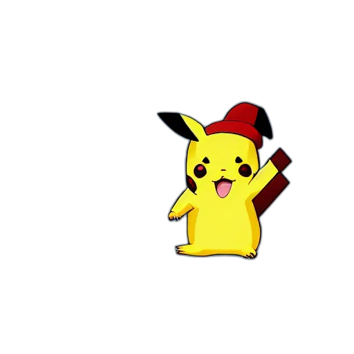 hat, staff, animal, creature, pixel art, 3d render, cartoon, concept art transparent PNG cut-out