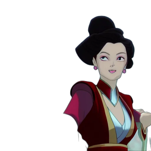 concept art, 3d render, cartoon, anime, cinematic, shot, elizabeth, princess transparent PNG cut-out