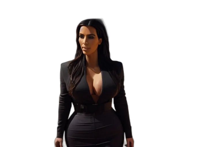 dress, jacket, jewelry, staff transparent PNG cut-out