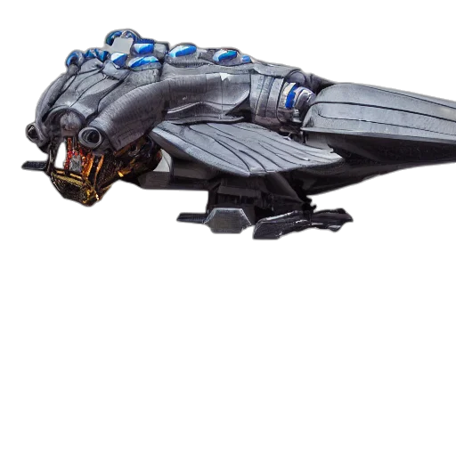 weapon, dragon, robot, creature transparent PNG cut-out