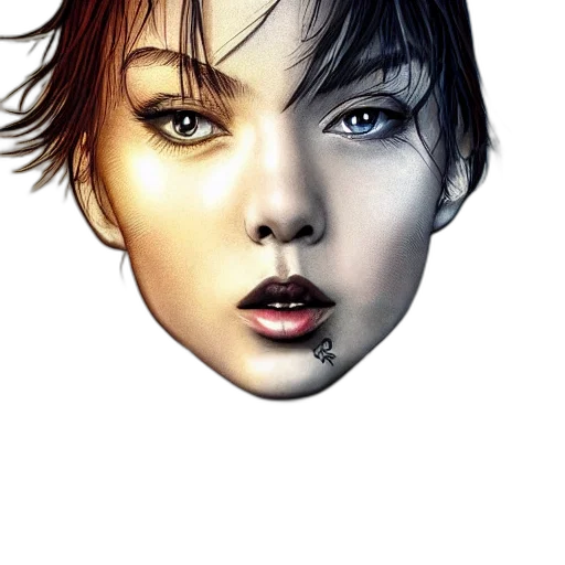 face, mask, jewelry, robot transparent PNG cut-out