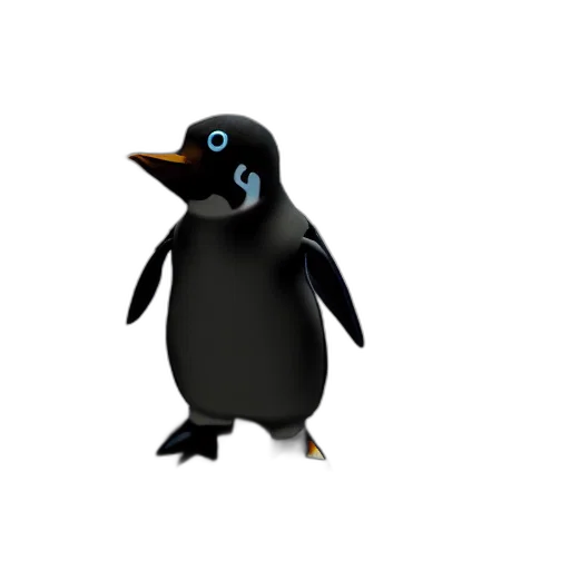 animal, staff, creature, 3d render transparent PNG cut-out