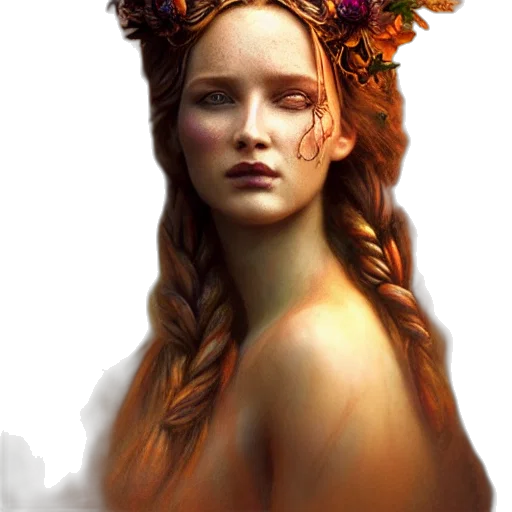 crown, face, jewelry, dress transparent PNG cut-out