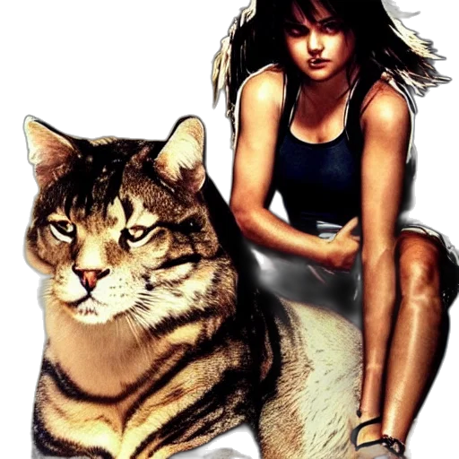 animal, photorealistic, concept art, pixel art, fantasy art, badass, photo, tough transparent PNG cut-out