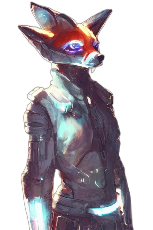 robot, mask, creature, staff transparent PNG cut-out