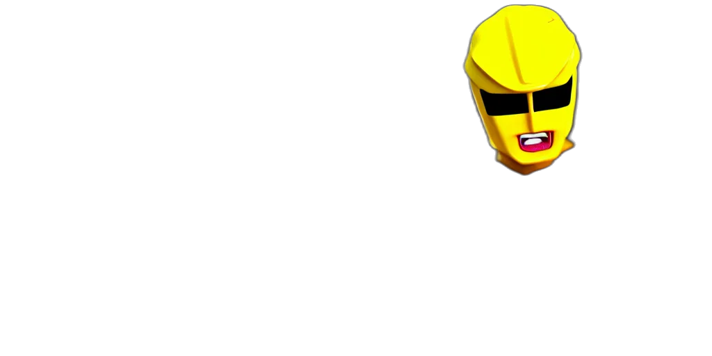 mask, face, robot, hat, 3d render, pixel art, concept art, comic book art transparent PNG cut-out
