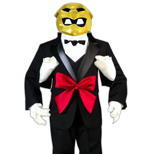 robot, mask, jacket, creature transparent PNG cut-out