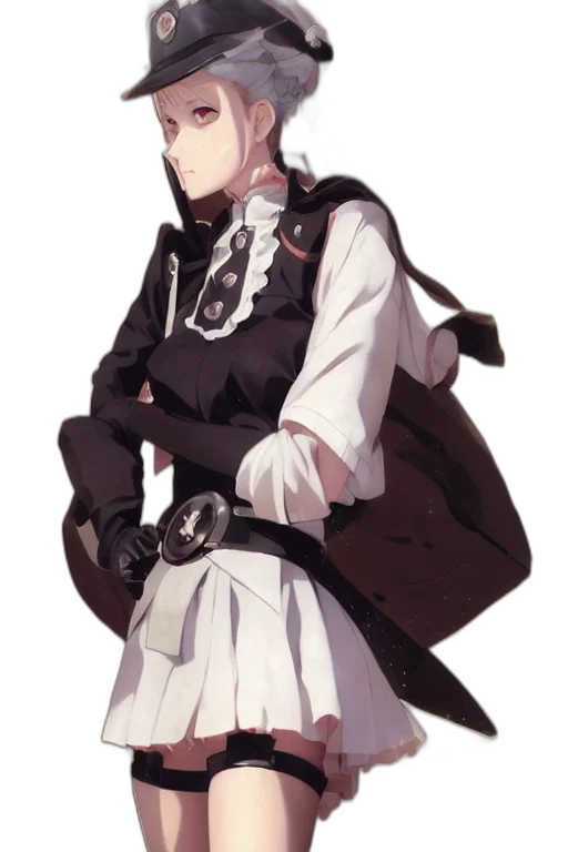 jacket, staff, dress, crown transparent PNG cut-out