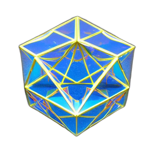 jewelry, crown, umbrella, 3d render, pixel art, concept art, fantasy art, blue transparent PNG cut-out