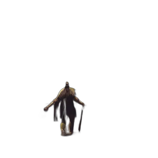 creature, robot, hair, weapon transparent PNG cut-out