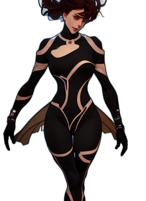 dress, mask, concept art, comic book art transparent PNG cut-out