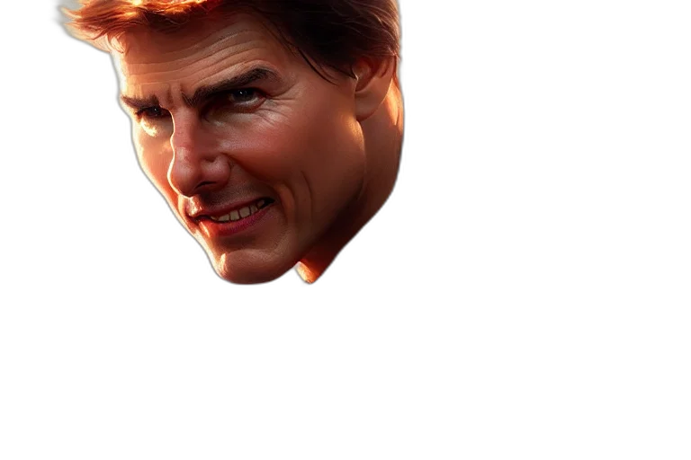 face, mask, hair, creature, 3d render, photorealistic, concept art, pixel art transparent PNG cut-out