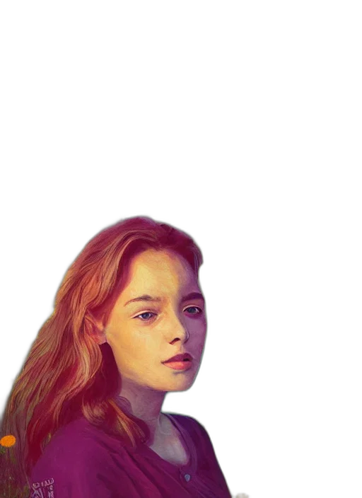 face, robot, jacket, hair, photorealistic, oil painting, fantasy art, watercolor transparent PNG cut-out