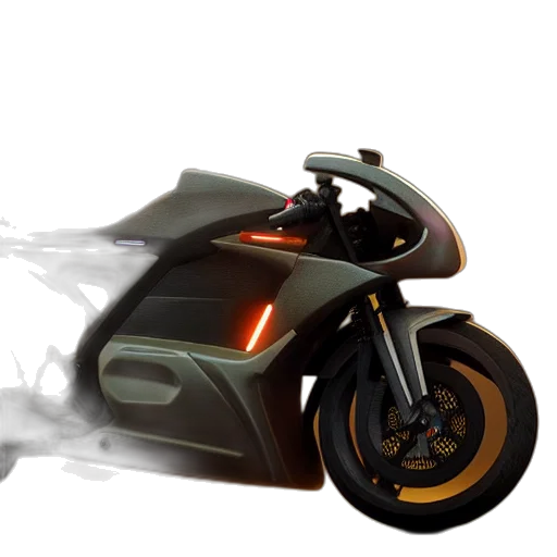 3d render, concept art, photorealistic, cyberpunk, still, blade, runner, honda transparent PNG cut-out
