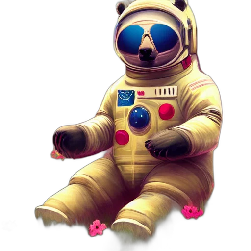 robot, creature, staff, mask transparent PNG cut-out