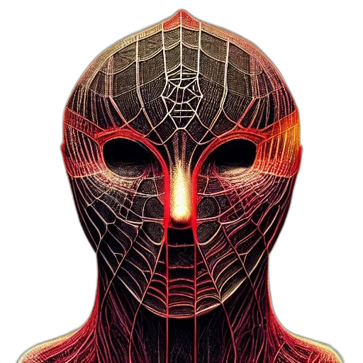 mask, face, robot, creature transparent PNG cut-out