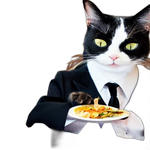food, animal, staff, cat transparent PNG cut-out