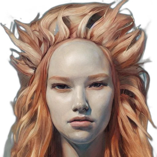 mask, face, hair, crown transparent PNG cut-out