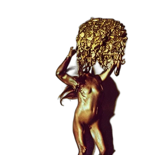 hair, crown, dress, staff, 3d render, concept art, fantasy art, photorealistic transparent PNG cut-out