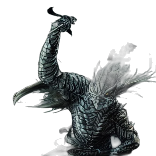 dragon, creature, animal, hair transparent PNG cut-out