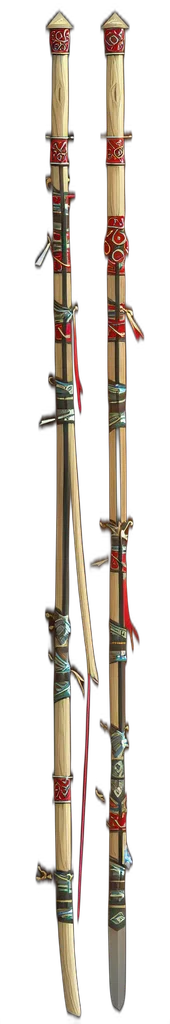 sword, staff, weapon, jewelry transparent PNG cut-out
