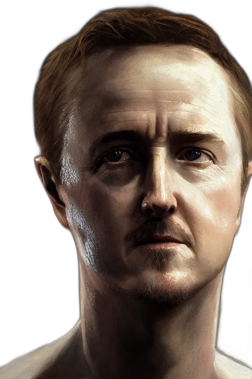 face, photorealistic, concept art, comic book art, cartoon, edward, norton, boiled transparent PNG cut-out