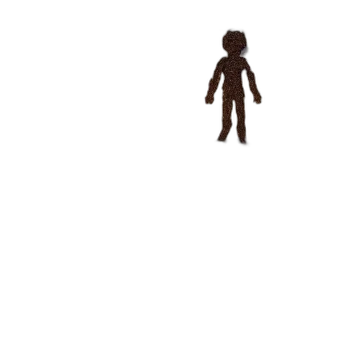 robot, creature, staff, animal, pixel art, concept art, 3d render, cartoon transparent PNG cut-out