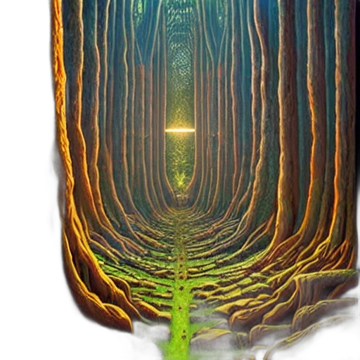 tree, sword, bottle, hair, concept art, fantasy art, pixel art, photorealistic transparent PNG cut-out