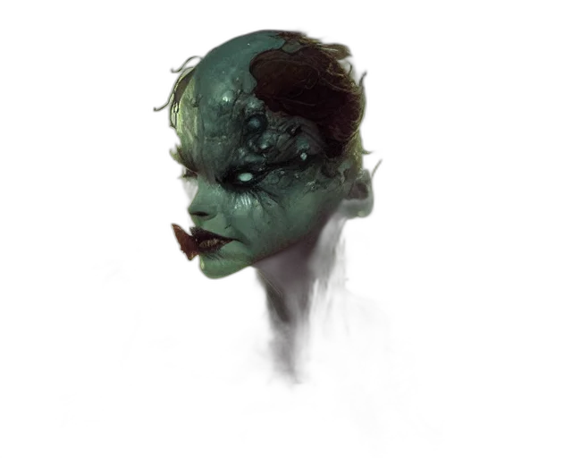 mask, face, creature, staff transparent PNG cut-out