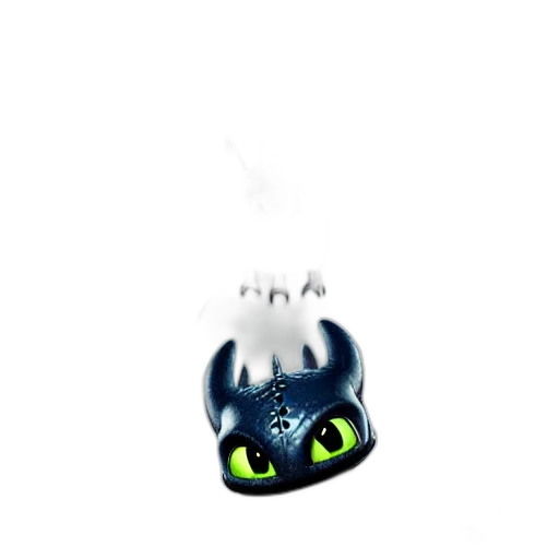 dragon, mask, creature, face transparent PNG cut-out