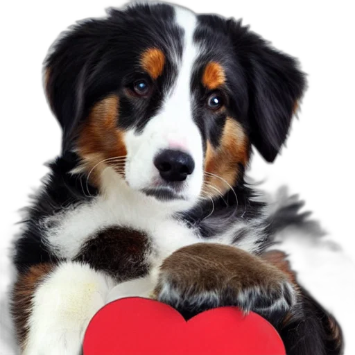 animal, photorealistic, australian, shepherd transparent PNG cut-out