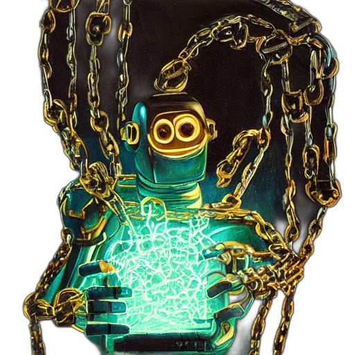 robot, mask, jewelry, crown transparent PNG cut-out