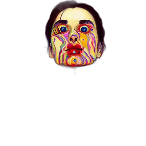 mask, face, creature, animal transparent PNG cut-out