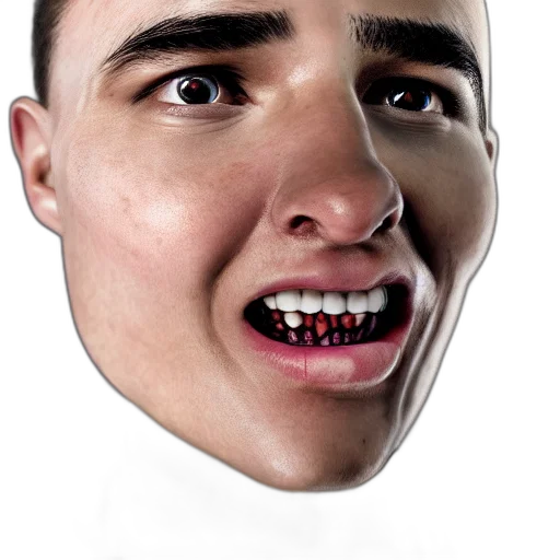face, mask, creature, robot transparent PNG cut-out