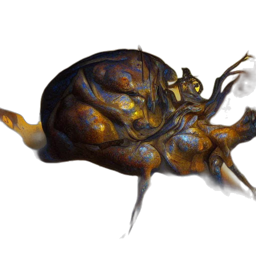 creature, animal, dragon, crown, concept art, photorealistic, fantasy art, 3d render transparent PNG cut-out