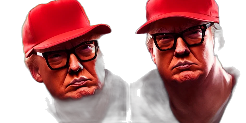 hat, face, photorealistic, concept art transparent PNG cut-out
