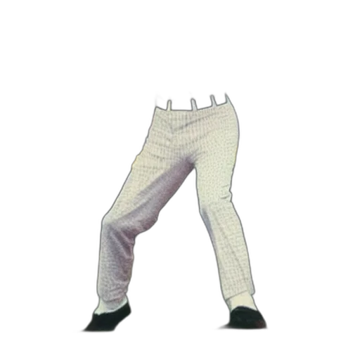 jacket, robot, staff, shoes, 3d render, photorealistic, concept art, vaporwave transparent PNG cut-out