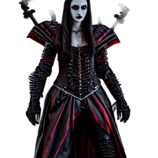 mask, staff, dress, weapon transparent PNG cut-out