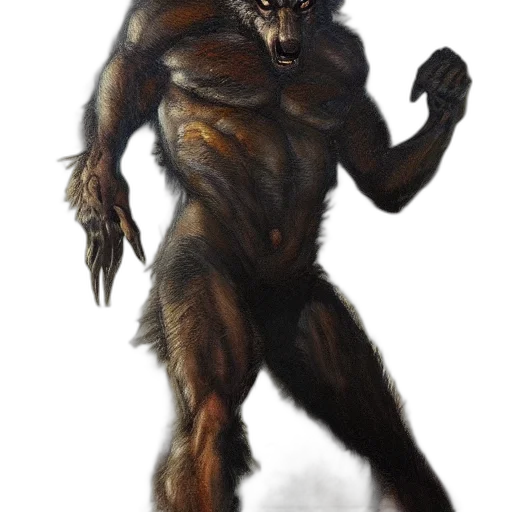 creature, animal, concept art, fantasy art, photorealistic, comic book art, oil, painting transparent PNG cut-out