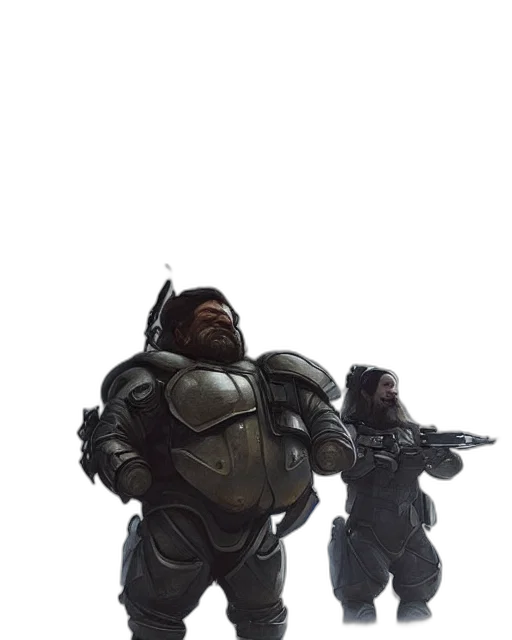 robot, weapon, staff, sword transparent PNG cut-out