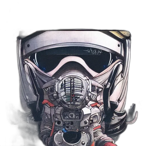 mask, robot, face, car, concept art, comic book art, photorealistic, cyberpunk transparent PNG cut-out