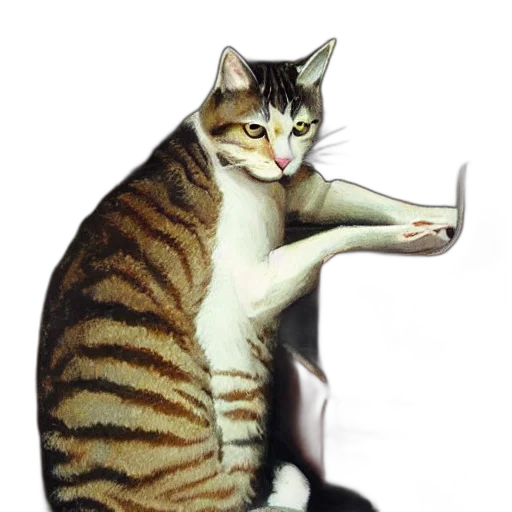 animal, staff, creature, weapon, photorealistic, 3d render, concept art, oil painting transparent PNG cut-out