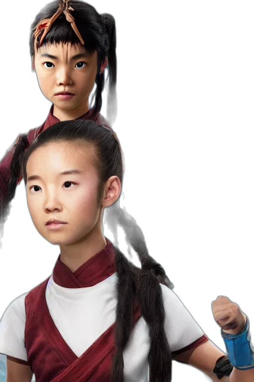 hair, staff, face, photorealistic transparent PNG cut-out