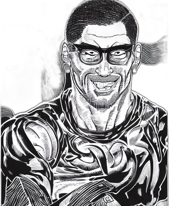 comic book art, cartoon, pencil sketch, photorealistic, detailed, ink, line, drawing transparent PNG cut-out