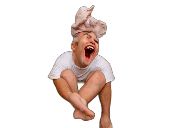 face, mask, hat, creature transparent PNG cut-out