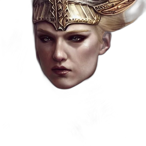 crown, face, hat, mask, fantasy art, concept art, photorealistic, 3d render transparent PNG cut-out